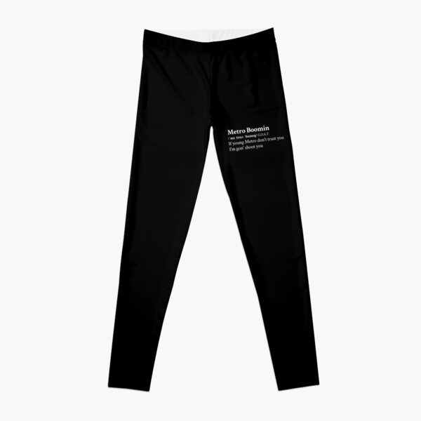 If young Metro don't trust you Metro Boomin Leggings RB2607 product Offical metro boomin Merch