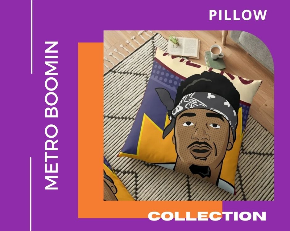 no edit metro boomin pillow - Metro Boomin Store