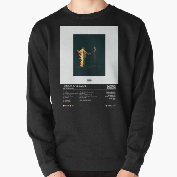 Metro Boomin - Heroes and Villains | Metro Boomin Album Pullover Sweatshirt RB2607 product Offical metro boomin Merch