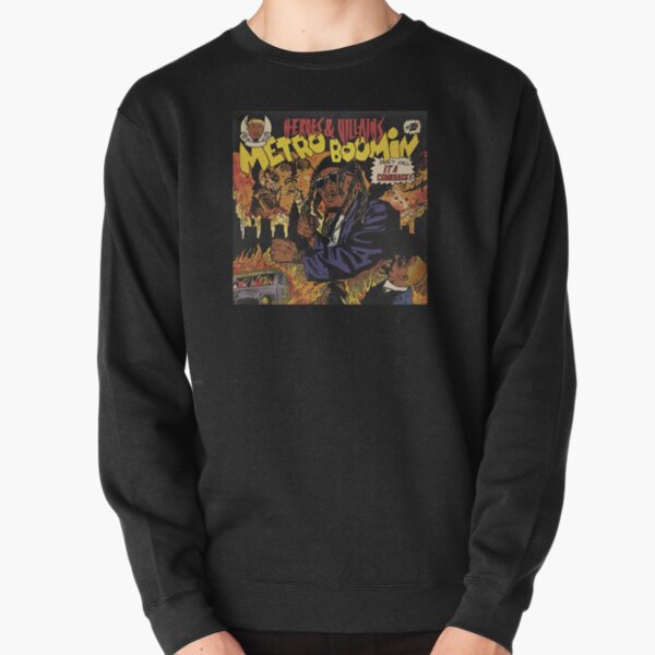 Heroes & Villains, Metro Boomin Alternative Cover Pullover Sweatshirt RB2607 product Offical metro boomin Merch