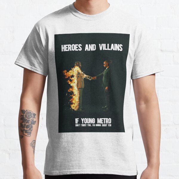 Metro Boomin : Heroes And Villains Classic T-Shirt RB2607 product Offical metro boomin Merch