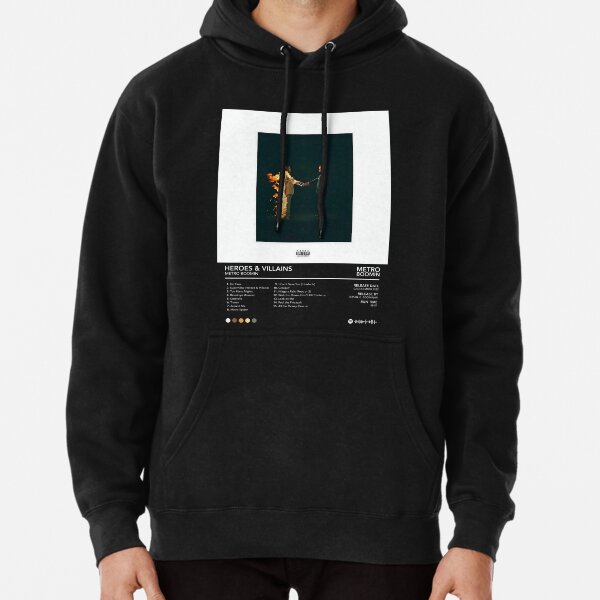 Metro Boomin - Heroes and Villains | Metro Boomin Album Pullover Hoodie RB2607 product Offical metro boomin Merch