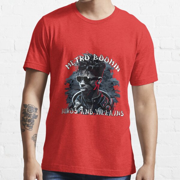 metro boomin heroes and villains Essential T-Shirt RB2607 product Offical metro boomin Merch