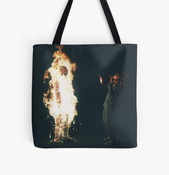 Metro Boomin - Heroes & Villains (WITHOUT CAPTION) All Over Print Tote Bag RB2607 product Offical metro boomin Merch