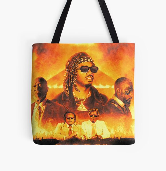 Metro Boomin Heroes and Villains Poster Album Graphic All Over Print Tote Bag RB2607 product Offical metro boomin Merch