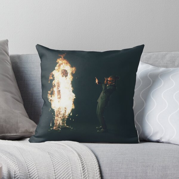 METRO BOOMIN - HEROES & VILLAINS Throw Pillow RB2607 product Offical metro boomin Merch