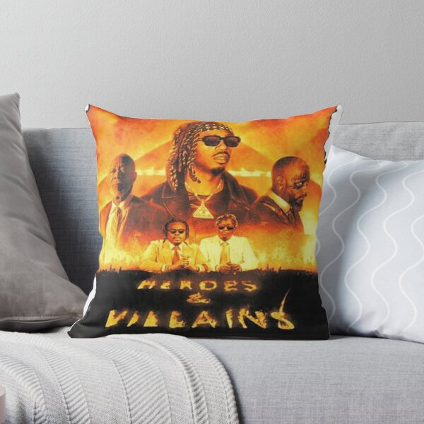 Metro Boomin Heroes and Villains Throw Pillow RB2607 product Offical metro boomin Merch