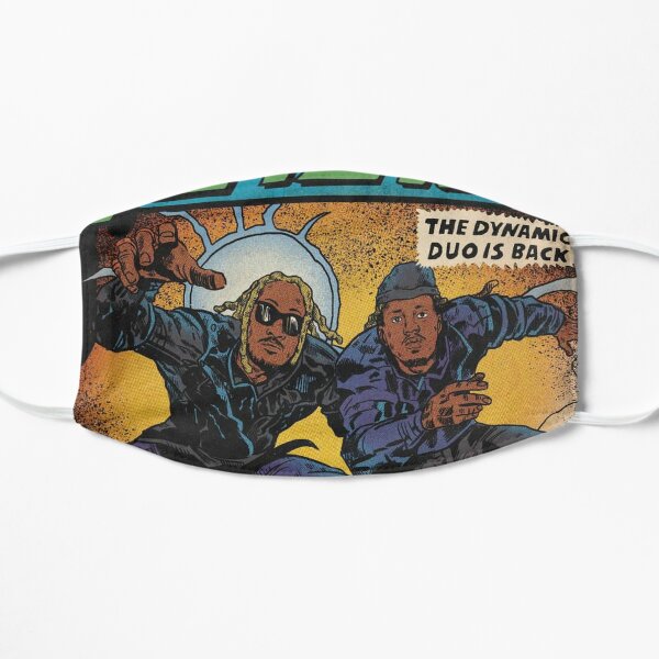 Metro Boomin Future Heroes and Villains Album Graphic Flat Mask RB2607 product Offical metro boomin Merch